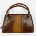Vintage | Crocodile Skin Shoulder Satchel Bag