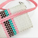 Woven Plastic Crossbody Purse