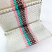 Woven Plastic Crossbody Purse