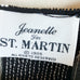 Vtg 80’s Jeanette St.Martin Sequin Cocktail Top