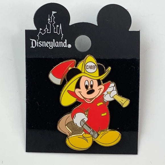 Disney Mickey Mouse Chief Firefighter Pin