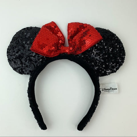 Disney Parks Mickey Mouse Sequins Ears