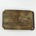 Wells Fargo & Co Central Pacific RR Brass Buckle