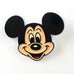Mickey Mouse Plastic Head Brooch Pin