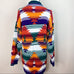 Vintage Units Made in USA Knit Navajo Sweater