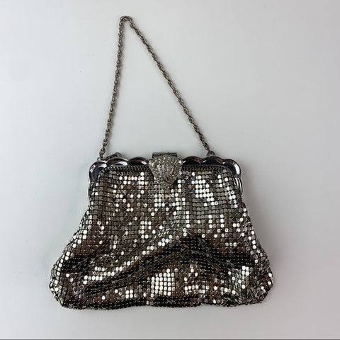 Vintage Mesh Whiting & Davis Bag