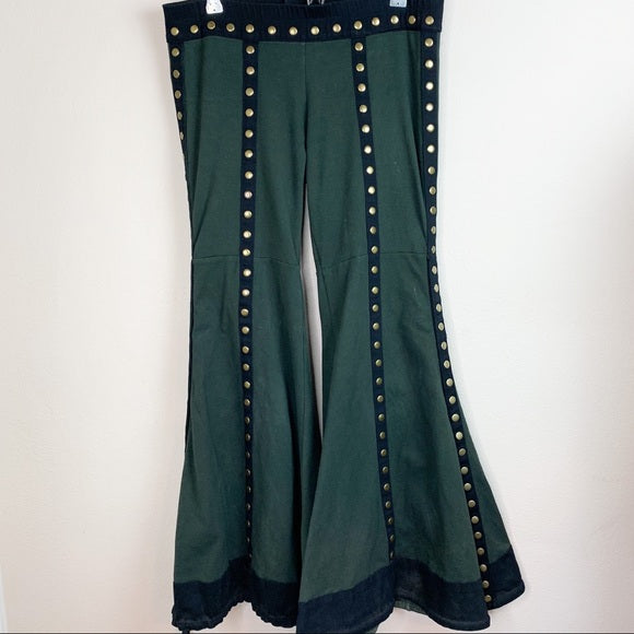 Vintage Sefirah Fierce Design Bell Bottom Pants