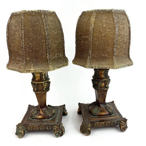 Vintage Lamp Candle Holders Home Decor