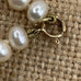 Vintage 10K Gold Clasp Pearl Necklace