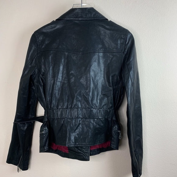 100% Genuine Leather Moto Jacket – The Stand Alone