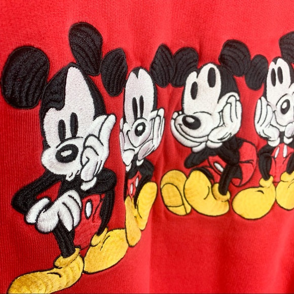 Disney Mickey Mouse Patch Sweatshirt – The Stand Alone