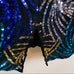 Vintage Sweelo Firework Sequin Party Dress