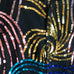 Vintage Sweelo Firework Sequin Party Dress