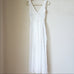 Vtg Cabernet Sheer and Lace Ivory 2pc Nightgown