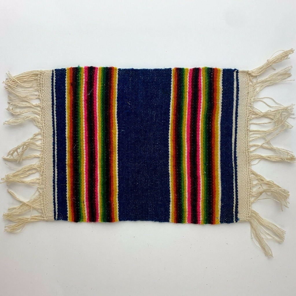 Serape Blanket Dollhouse Mexican Miniature Rug Carpet