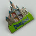 Disney DLR Princesses Ariel Belle Aurora Tink in Disneyland Castle Slider Pin