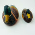 Vintage Wood Duck Decoy Figurine 2 Ducks