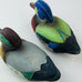 Vintage Jasco Ceramic Wood Duck Lint Remover Brush Decoy Figurine