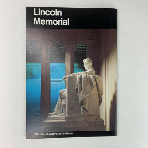 VTG 1986 Lincoln Memorial Official National Park Handbook #129 - 47 Color Pages