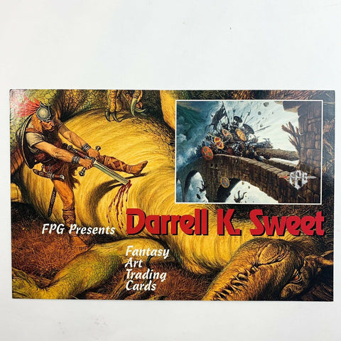 1994 FPG Deluxe #19 Darrel K Sweet Promo Card Fantasy Art Trading Card