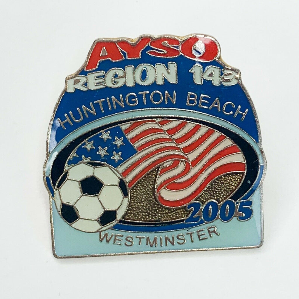 AYSO Region 143 Huntington Beach 2005 Westminster Soccer Lapel Pin