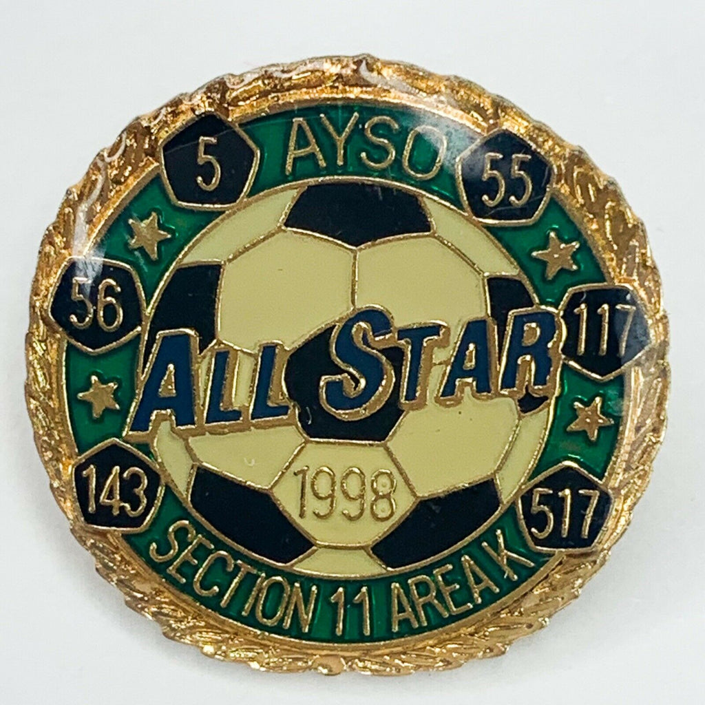 Ayso All Star 1998 Soccer Section 11 Areak Pin