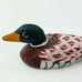 Miniature Mini Wooden Duck Decoy Bird Ornament Figurine