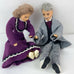 Dollhouse Doll Man Women Couple Thread 6" Dolls