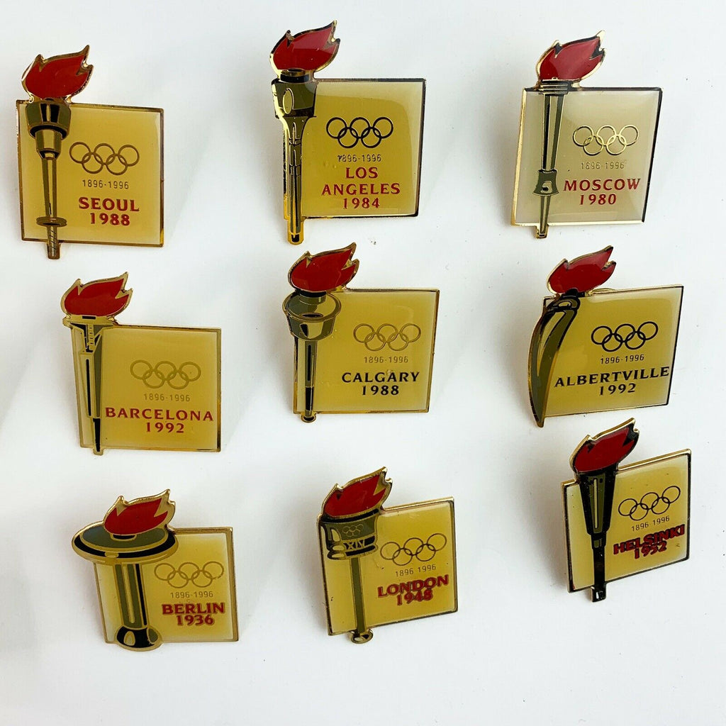 Vintage Olympic Pins Summer Games/ Winter Games 18 Pc Set – The Stand Alone Vintage Olympic Pins Summer Games/ Winter Games 18 Pc Set – The Stand Alone