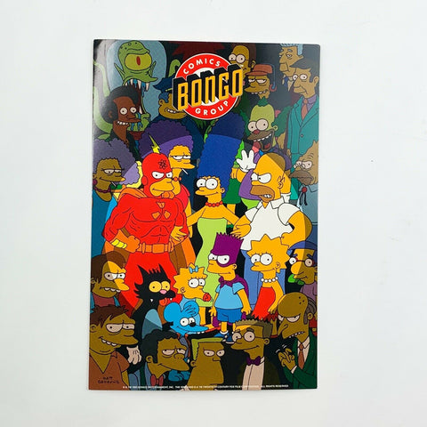 The Simpsons Radioactive Man Matt Groening Twenttieth Century Fox 1993 Postcard