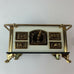 Dollhouse Miniatures Victorian Black & Gold Kitchen Stove Made in Germany