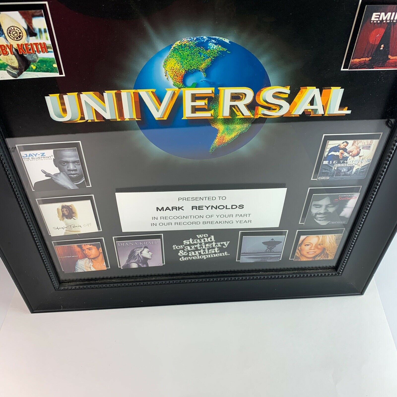 Universal Records Music Video Distribution Mutiple Artist RIAA Award ...