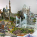 Disneyland Walt Disney's Magic Kindom 35th Anniversary Pop-Up Map Of The Park