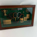 The History of the Tennis Racket Shadow Box Wall Art Hanging Sports