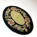 Dollhouse Floral Oval Rug 12" X 8" Decoration Doll House