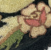 Dollhouse Floral Oval Rug 12" X 8" Decoration Doll House