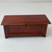 Miniature Doll House Wood Furniture Blanket Chest Trunk