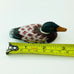 Miniature Mini Wooden Duck Decoy Bird Ornament Figurine