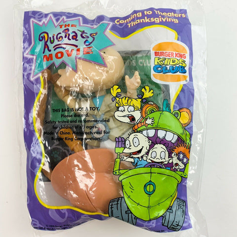 1998 Burger Kind Kids Club Toy The Rugrats Movie Tommy Toy NIP