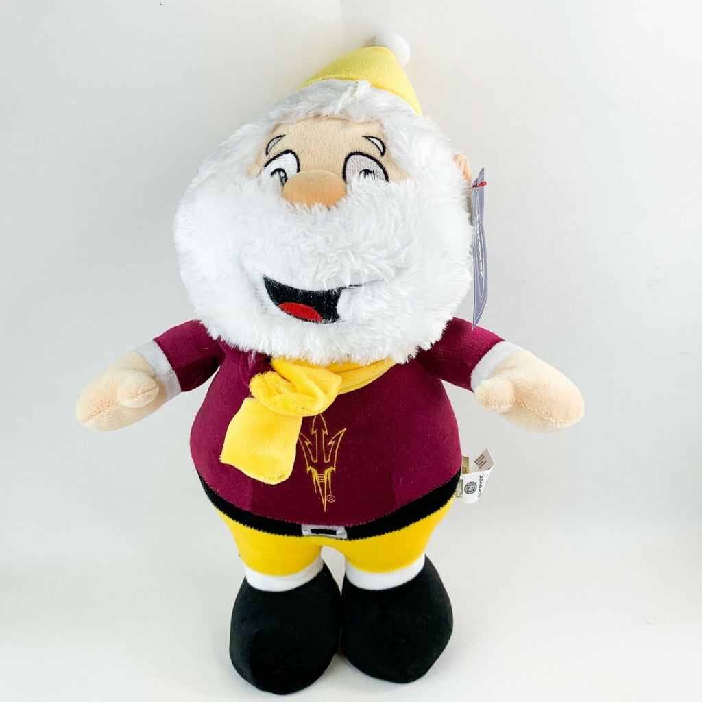 ASU College University Football Plush Santa Forever Collectibles
