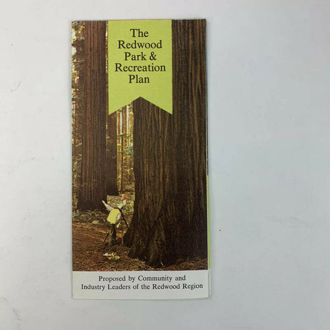 The Redwood Park *Receration Plan Phamplet Brochure