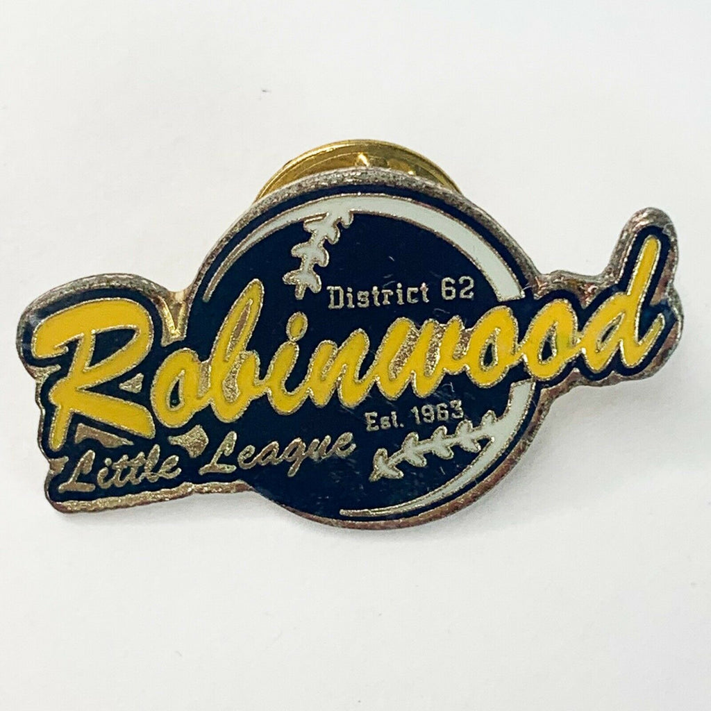 Robinwood Little League District 52 Baseball Lapel Pin