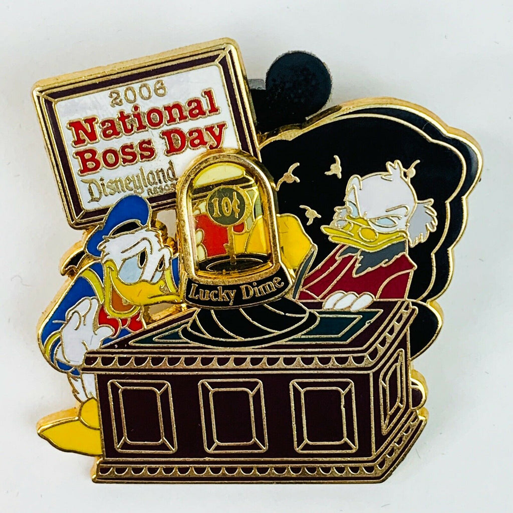 Disney National Boss Day 2006 Disneyland Donald Duck Scrooge McDuck LE Pin