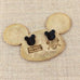 Disney Mickey Mouse Ear Hat Jeweled Golden Jumbo Disneyland Boxed Pin