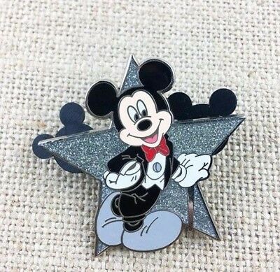 Disneyland Disney Mickey Mouse Tuxedo Star Silver Limited Edition 2 of 4 Pin
