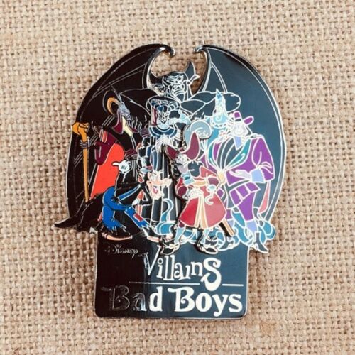 Disney Villains Bad Boys Jumbo Disneyland 3D Pin